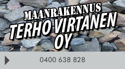 Maanrakennus Terho Virtanen Oy logo